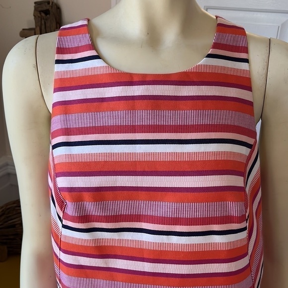 NWT Trina Turk Visalia Striped Sleeveless Sheath Dress 10 - Picture 4 of 11